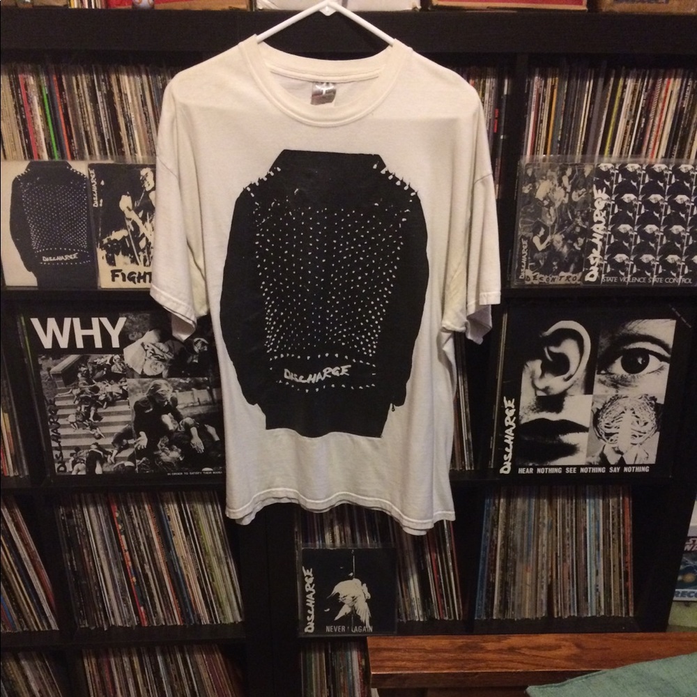 Discharge - Realities of War screen printed shirt